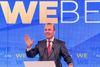 Manfred Weber er spidskandidat for Europa-Parlamentets borgerlige og største gruppe, EPP, til posten som formand for EU-Kommissionen. Arkivfoto: Louisa Gouliamaki/AFP