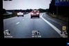 Audi’en blev målt til at køre med en gennemsnitsfart på 221 km/t over en distance på 10 km. Foto: Nordjyllands Politi