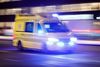En ambulance blev sendt til stedet, men umiddelbart kom ingen til skade. Arkivfoto: Jens Dresling, Politiken