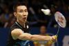 Malaysia's Lee Chong Wei er overraskende ude af VM i badminton. Foto: Dita Alangkara/AP