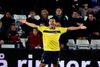 Khalid Boulahrouz i en kamp mod OB. Khalid Boulahrouz spiller i Brøndby, men har tidligere optrådt for Chelsea, Sporting Lissabon og Hamburger SV. Foto: Lars Poulsen/Polfoto