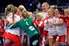 Fra 21-20 til Danmark scorede ingen af holdene i syv minutter, Montenegro udlignede med to minutter igen, Stine Jørgensen svarede igen til 22-21 og var bagefter med til at sikre sejren. Foto: Lars Poulsen/Polfoto