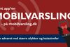 Appen Mobilvarsling giver dig beredskabsmeddelelser på din smartphone.