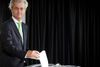 Lederen af det indvandrerkritiske parti PVV, Geert Wilders, siger, at en afstemning om EU-medlemskabet vil være et centralt punkt på hans valgprogram frem mod det næste parlamentsvalg. Arkivfoto: Phil Nijhuis/AP