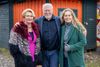 Karin Salling, Claus Hommelhoff og Renée Toft Simonsen er tre af byens kendte ansigter, der støtter etableringen af et nyt børne- og ungekrisecenter i Aarhus. Foto: Joachim Ladefoged