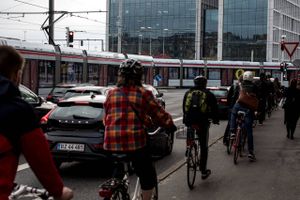 De bløde trafikanter i byerne, som eksempelvis cyklister, udgør en stor del af de trafikdræbte. Foto: Christian Lykking