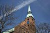 Byens kirker – her Vor Frue Kirke – skal markedsføres som arkitektoniske og historiske turistmål. Arkivfoto: Christian Klindt Sølbeck