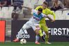 Nicolaj Thomsen (i gult), der her er i aktion for den franske klub Nantes, vender retur til den danske Superliga. Foto: Claude Paris/AP