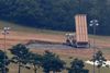 Thaad er et system, der afvæbner fjendtlige missiler ved at ramme dem med mindre missiler uden sprænghoveder. Foto: Kim Jun-beom/Yonhap via AP