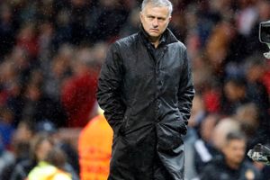 José Mourinho var ikke tilfreds med sit holds præstation efter 2-0 føringen. Foto: Frank Augstein/AP