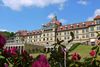 Vejlefjord Sanatorium fra år 1900 er et prægtigt "slot" ved vandet. Foto: Arne Rudi Jensen