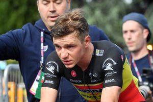 Remco Evenpoel var favorit til sejren i Giro d'Italia og havde overtaget førertrøjen, da han måtte trække sig inden hviledagen mandag. Foto: Jennifer Lorenzini