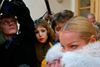Selvom den nu 41-årige Anastasia Volochkova har indstillet karrieren som danser har hun status af celebrity, og den status udnytter hun i dag blandt andet i sit velgørenhedsarbejde målrettet russiske børn. Foto: AP