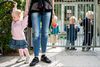 Minimumsnormeringer - et loft over antal børn per voksen i landets daginstitutioner. Sådan lyder kravet fra de mange tusinde, der demonstrerer 57 forskellige steder i landet. Foto: Søren Bidstrup/Ritzau Scanpix
