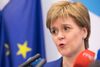 Den skotske førsteminister, Nicola Sturgeon, efterlyser mere lydhørhed overfor skotternes ønsker i forbindelse med Brexit. Foto: Geoffroy Van der Hasselt/AP