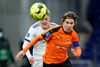 Den orange trøje er til at få øje på, men ellers er Randers FC – her anfører Erik Marxen i 2-1-sejren mod FCK – ikke så synlig i dansk topfodbold. Foto: Jens Dresling/Ritzau Scanpix