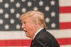 Donald Trump har bragt patriotisme og underholdning ind i valgkampen. Foto Anne Hollande.