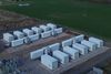 Battman Energys største batteripark ligger i Toftlund i Sønderjylland. Her stod tidligere et dieselkraftværk, der brugte mindst 200.000 liter diesel om året. Foto: Ulrich Panduro/Battman Energy
