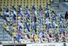 I superliga-kampen søndag mellem AC Horsen og Brøndby IF på Casapark i Horsen måtte man tænke sig til tilskuerne. Regeringen vil nu måske åbne for flere end 500 tilskuere til superligakampene. Foto: Ernst van Norde/Ritzau Scanpix