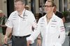 Billedtekst: Ross Brawn (tv.) var løbsdirektør for Michael Schumacher, da tyskeren vandt syv verdensmesterskaber.