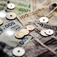 Danske kontanter, pengesedler, mønter, penge, sedler. Foto: Lærke Posselt