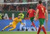 Cristiano Ronaldo tangerede iranske Ali Daeis rekord for flest landskampsmål i herrefodbold med sine to træffere mod Frankrig. 109 mål i 178 kampe har han lavet. Foto: Franck Fife/AFP