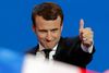 De endelige stemmetal fra søndag viser, at Macron fik 24 procent af stemmerne. Marine Le Pen fik opbakning fra 21,3 procent. Foto: Christophe Ena/AP