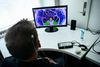 Det er hjernen, der styrer computeren, når Lasse Jenoral Olesen træner neurofeedback. Mister han koncentrationen, bliver skærmen sort.