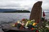 69 blev dræbt på øen Utøya 22. juli 2011, hvor Anders Behring Breivik skød unge fra AUF under en sommerlejr på øen. Arkivfoto: Fabrizio Bensch/Reuters