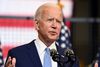 På et møde i Pittsburgh, Pennsylvania, beskyldte Joe Biden Donald Trump for at splitte nationen og gøre uroen værre, end den allerede er. Foto: Reuters/Alan Freed