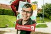 Søren Egge Rasmussens valgplakater ligner ikke de andre kandidaters. PR-foto: Enhedslisten