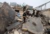 Nattens jordskælv har skabt massive ødelæggelser. Her i den syriske by Zardana. Foto: Mohammed Al-Rifai/AFP