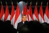 Viktor Orban udtalte sig ikke selv efter resultatet forelå, men gennem en talsmand lod han forstå, at afstemningen på ingen måde var skuffende. Foto: Vadim Ghirda/AP
