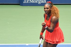 Serena Williams vandt i tre sæt over Tsvetana Pironkova i US Open-kvartfinale. Foto: Danielle Parhizkaran/Ritzau Scanpix