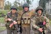Jevgenij Prigozjin (i midten) er lederen af Wagner-gruppen, der under krigen kæmper for Rusland. Foto: Reuters