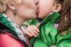 Gitta Møller tog sin autistiske datter, Zille, med til Aarhus og efterlod resten af familien i Frederikshavn. Foto: Sebastian Buur Gunvald