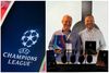 Bo Esbensen, B2B-salgschef og Christian Jeppesen (th), stifter og ejer af MIIEGO, er blevet en del af dette års Champions League. Foto: Tom Weller/AP/Ritzau Scanpix/Pressefoto