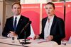 Politisk ordfører Nicolai Wammen og partiformand Mette Frederiksen (S). Foto: Jens Dresling