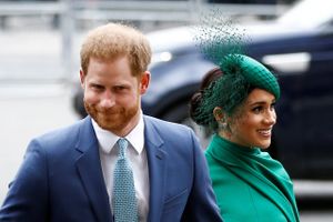Prins Harry og hustruen, Meghan. Foto: Henry Nicholls/Reuters