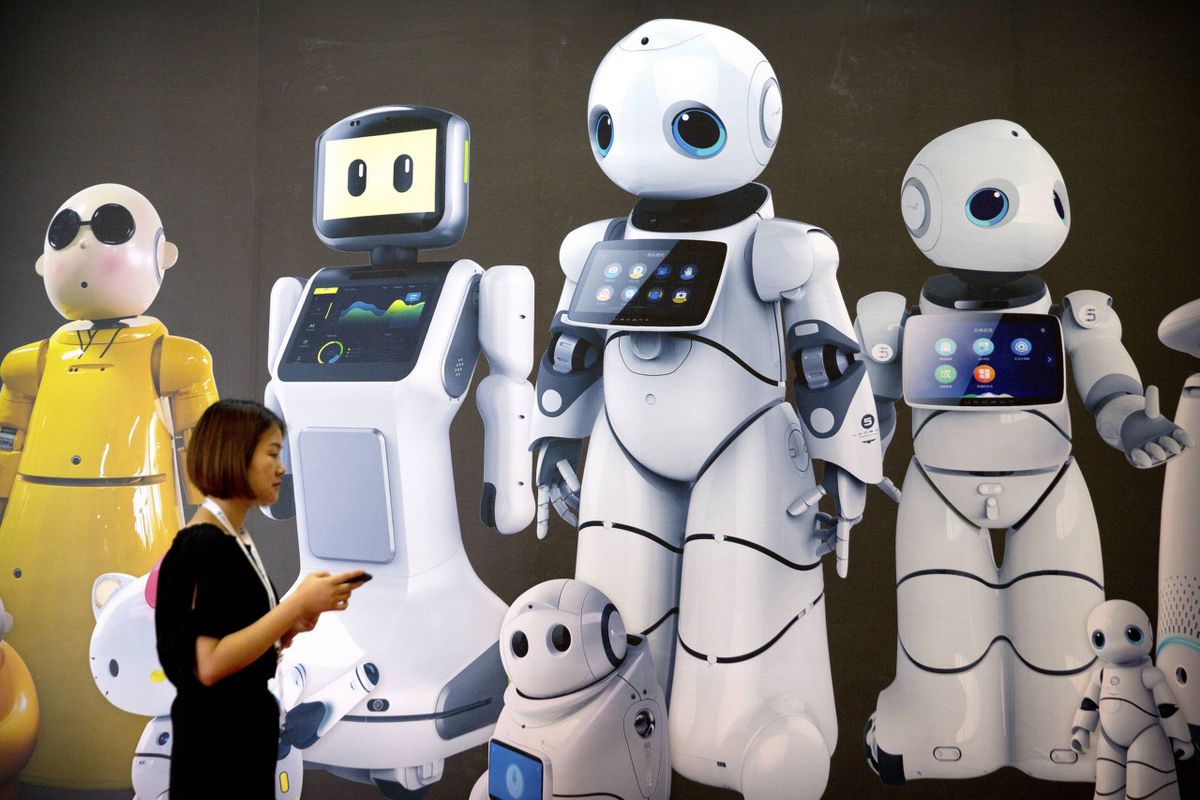 Smitsom hypotese Egetræ Kunstig intelligens eksploderer: Robotter indtager Kinas børnehaver