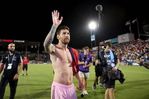 Lionel Messi scorede to gange, da Miami slog Dallas i Leagues Cup. Stjernen er oppe på syv mål i fire kampe. 