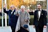 Prins Henrik havde et særligt forhold til Aarhus og var også med da dronningens fødselsdag blev fejret i 2015 - her med dronningen og borgmester Jacob Bundsgaard. Foto: Ernst van Norde/ Polfoto.