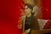 I Myanmar bliver en retssag mod den folkevalgte civile leder, Aung San Suu Kyi, indledt mandag i næste uge. Det oplyser en advokat til det franske nyhedsbureau AFP. Foto: Ye Aung Thu/Ritzau Scanpix