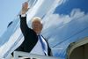 Præsident Donald Trump, da han gik ombord på Air Force One efter G7-mødet i Canada. Evan Vucci