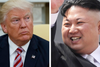 Donald Trump har sat sig i en penibel situation, fordi han i meget kraftige vendinger har sagt, at hvis Nordkorea krydser "den røde linje" - altså affyrer et interkontinentalt ballistisk missil - vil han være tvunget til at handle. Fotos: AP