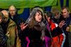 Tetyana Chornovol er et godt eksempel på, hvordan de ukrainske journalister bliver politiske aktivister. Hun blev kort før nytår gennembanket, efter hun havde skrevet om magtmisbrug i Janukovitj-regeringen. Hun er nu udpeget af den nye regering som regeringsansvarlig for korruptionsbekæmpelse og stiller op til præsidentvalget. Foto: Andrey Stenin/RIA Novosti