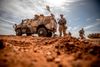 Foruden FN-missionen er der også en militær operation med navnet Barkhane under fransk ledelse i Mali. Arkivfoto: Michael Kappeler/picture-alliance/dpa/AP Images
