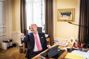 Tonny Thierry Andersen er bankdirektør og øverste chef for Danske Banks Wealth Management-afdeling, som tager sig af kundernes pensionsopsparing samt kapital- og formueforvaltning. Foto: Rune Aarestrup Pedersen.
