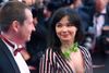 Lars von Trier i selskab med sangerinden Björk ved filmfestivalen i Cannes. Arkivfoto: Morten Langkilde