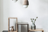 Den finske designer Maija Puoskari står bag den nye Terho-lampe fra det danske designfirma Mater.